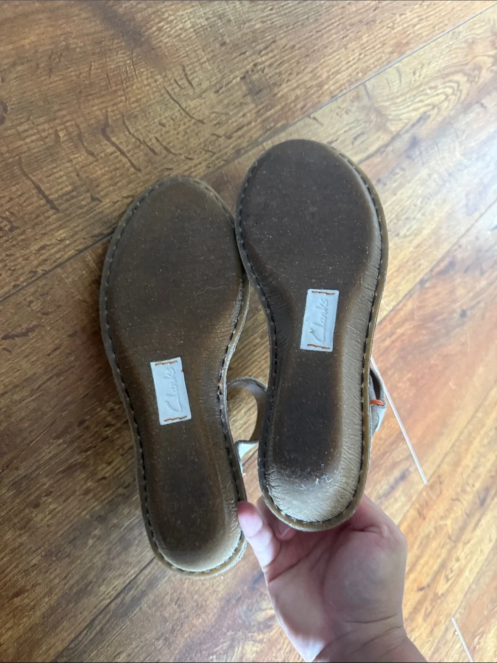 Clarks Wedge Heels Size 7.5